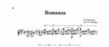 【PDF楽譜】シューマン：ロマンス［タレガ編曲］ (標準版ターレガギター曲集5 編曲作品 より)解説付き