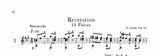 【PDF楽譜】コスト：14の嬉遊曲 Op.51 (標準版コストギター曲集3より)
