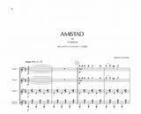 【PDF楽譜】藤井眞吾：AMISTAD〜四人のギタリストのための≪友情≫