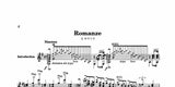 【PDF楽譜】メルツ:ロマンス　（標準版メルツギター曲集1より）解説付き