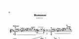 【PDF楽譜】メルツ:ロマンス　（標準版メルツギター曲集2より）解説付き