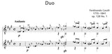 【PDF楽譜】カルッリ：二重奏曲Op.128-1（2G）（【楽譜】ラゴスニック編：ギター・デュエット・コレクション（2G）より