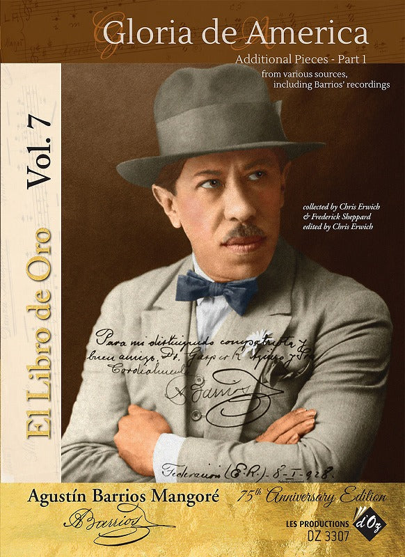 アグスティン・バリオス Agustin Barrios ギター曲全集　2冊セット ギター楽譜】Agustin Barrios「El Ultimo Trémolo」（バリオス