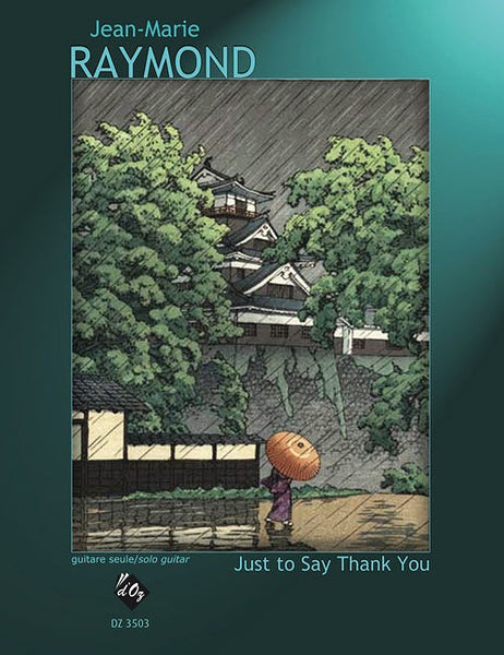 【PDF楽譜】レーモン:ただありがとうを言うために