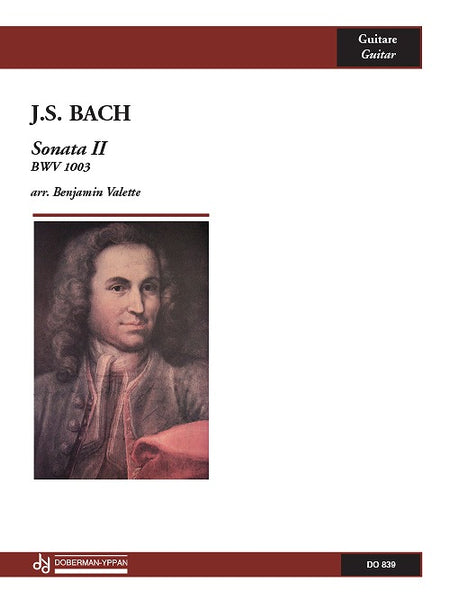 【PDF楽譜】バッハ:ソナタ第2番, BWV1003