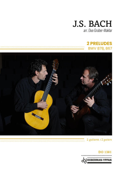【PDF楽譜】バッハ：2つの前奏曲 BWV 878, 867  (2G)
