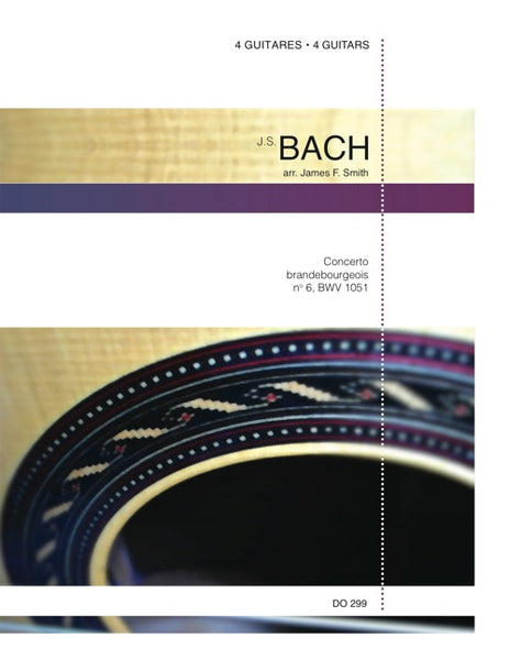 【PDF楽譜】バッハ：ブランデンブルク協奏曲 第6番 BWV1051  (4G)