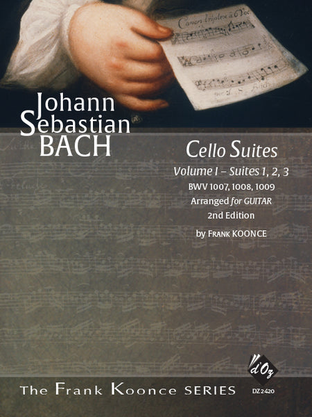 【PDF楽譜】バッハ：無伴奏チェロ組曲 第1巻（第2版） BWV1007、1008、1009  