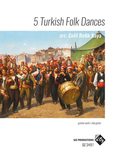 【PDF楽譜】5つのトルコ民謡舞曲  