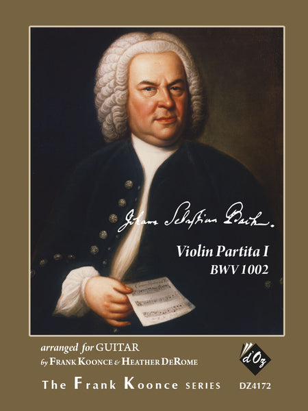 【PDF楽譜】バッハ：ヴァイオリン・パルティータ 第1番 BWV1002  