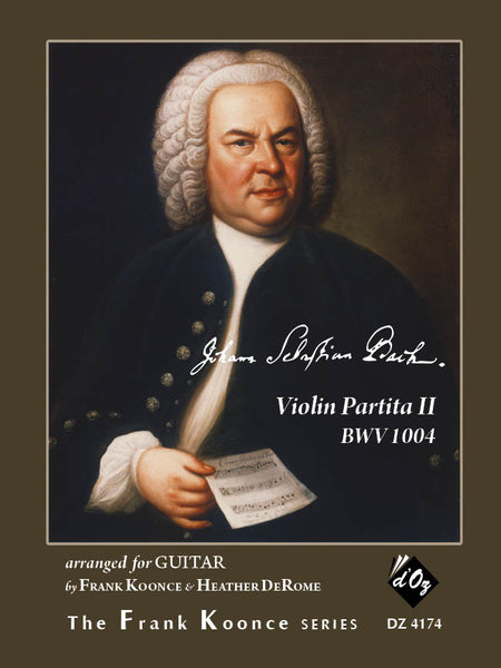 【PDF楽譜】バッハ：ヴァイオリン・パルティータ 第2番 BWV1004  